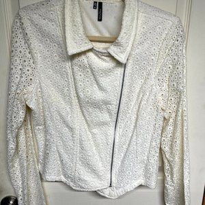 Eyelet Moto Jacket